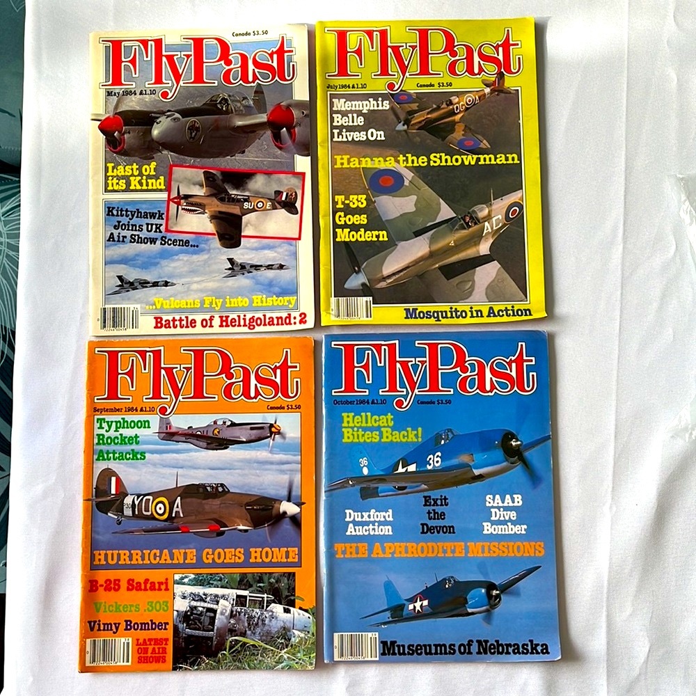 Vintage Fly Past Aviation Magazines - Picture 2 of 11